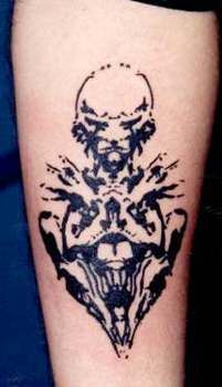 Ink Blot tattoo