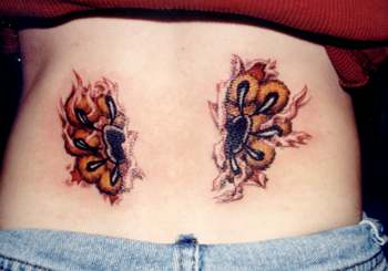 Claws ripping out tattoo