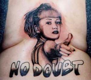 No doubt tattoo