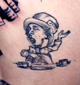 Mad Hatter Body art