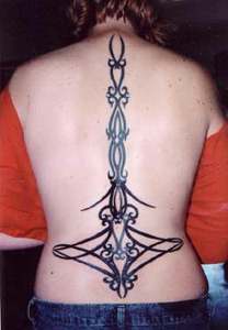 Back Design Tattoo