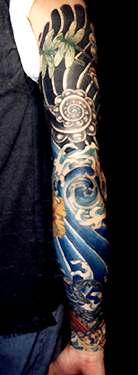 Full Sleeve tattoo - back