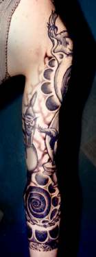 Back of Verna's arm