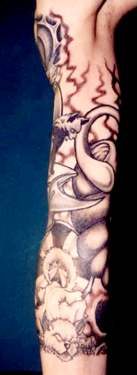 Verna's arm tattoo - underside