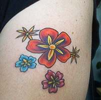 flower tattoos