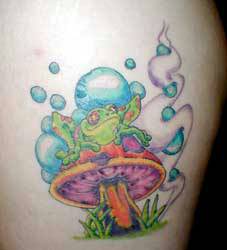 Christy Vires' tattoo