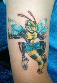 Fighting Bee tattoo